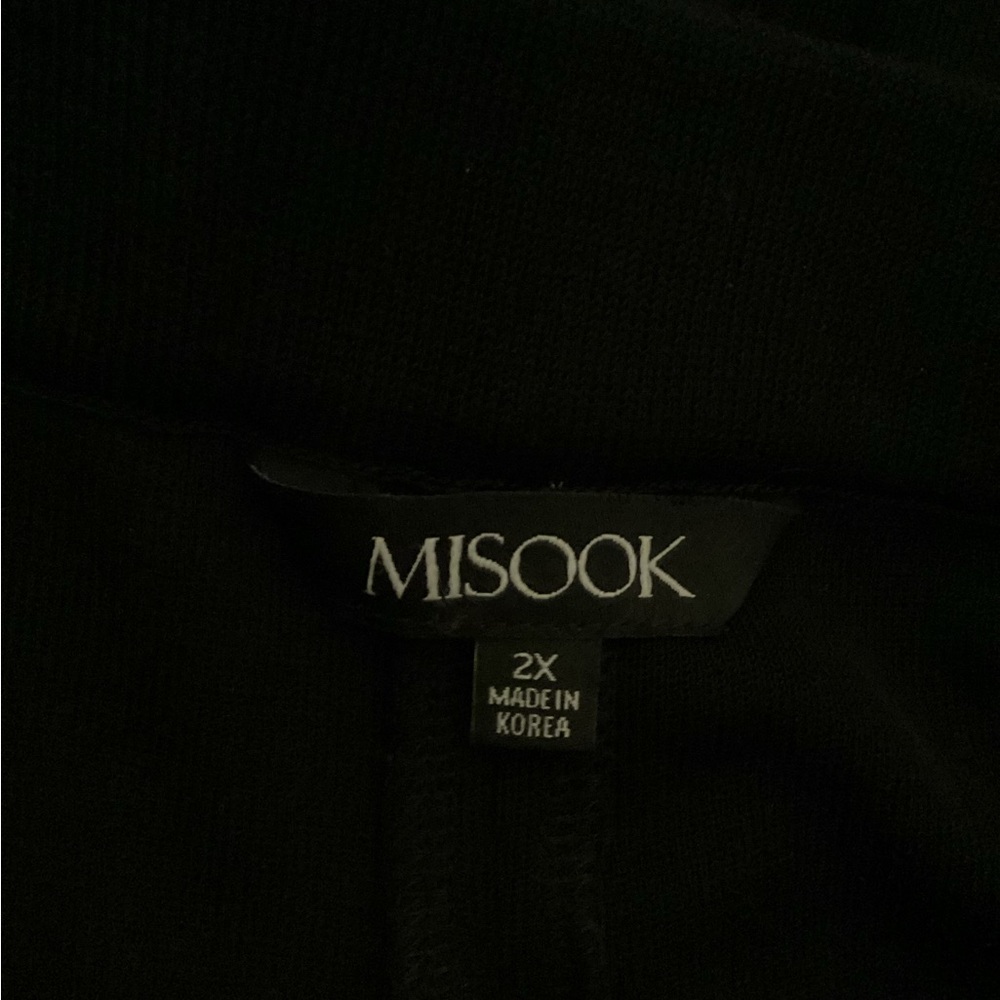 MISOOK PULL ON WIDE LEG PANTS SZ 2 X - Picture 5 of 8